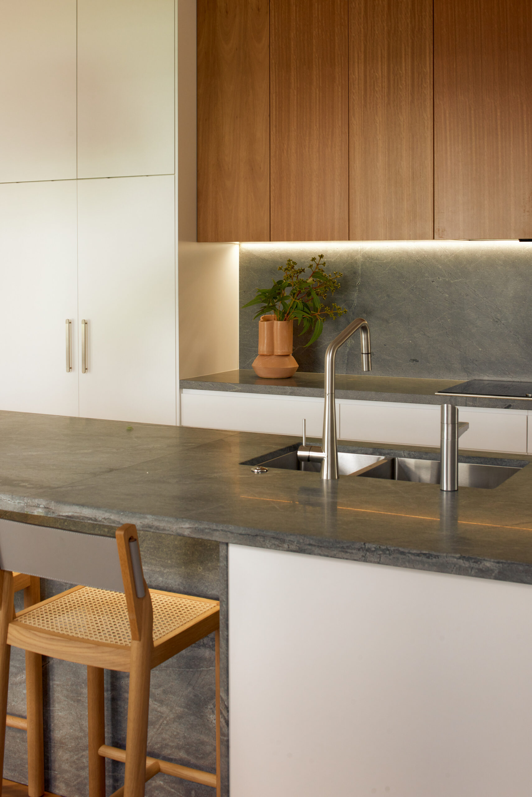 Bayview kitchen close up | Rochele Interiors